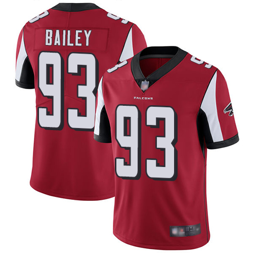 Atlanta Falcons Limited Red Men Allen Bailey Home Jersey NFL Football #93 Vapor Untouchable